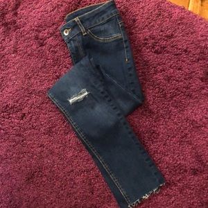 Calzedonia High Waist Ripped Jeans Leggings